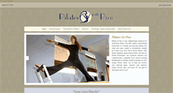 Desktop Screenshot of pilatesonpico.com